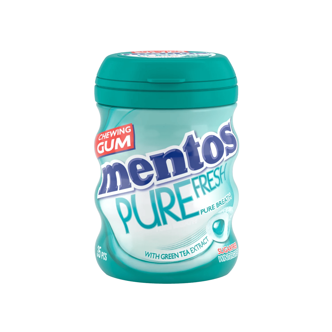 MENTOS PURE FRESH BIG BOTTLE WINTERGREEN 61.25G