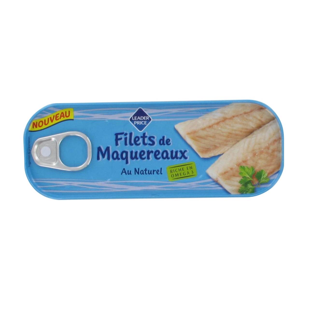 LP FILETS DE MAQUEREAUX AU NATUREL