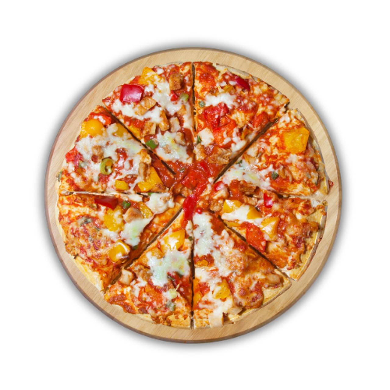 CHICKEN SUPREME PIZZA MEGA(Peri Chicken & Cheese)